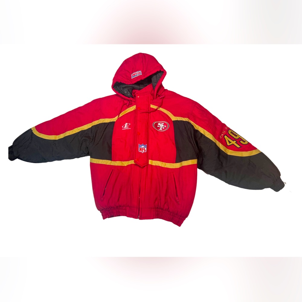 NFL Red and Black Performance Jacket